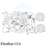 راهنمای ساخت پازل 3 بعدی چوبی دوچرخه