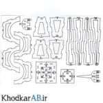 راهنمای-ساخت-پازل-سه-بعدی-چوبی-ایفل