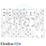 راهنمای-ساخت-پازل-سه-بعدی-چوبی-میز-و-صندلی