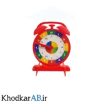 ساعت-آموزشی-پایه-دار-کد-3-قرمز