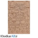 قطعات-پازل-سه-بعدی-چوبی-لودر