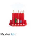 چرتکه-5-رقمی-مهتاب-قرمز-با-جدول-ضرب