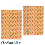دفتر 80 برگ سیمی 70 گرم هیراد جلد مجلل فانتزی طرح هویجی
