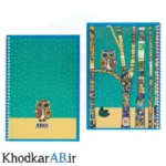 دفتر-سیمی-50-برگ-70-گرم-طلقی-طرحدار-کلاسیک-طرح-سنتی