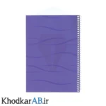 دفتر-سیمی-80-برگ-70-گرم-طلقی-ضخیم-رنگ-بنفش