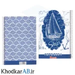 دفتر-نقاشی-سیمی-جلد-سخت-مقوایی-ضخیم-50-برگ-70-گرم-طرح-کشتی