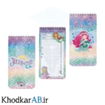دفترچه-یادداشت-پلنر-فانتزی-سیمی-مدل-تودولیست-کریمی-70-گرم-طرح-پری-دریایی