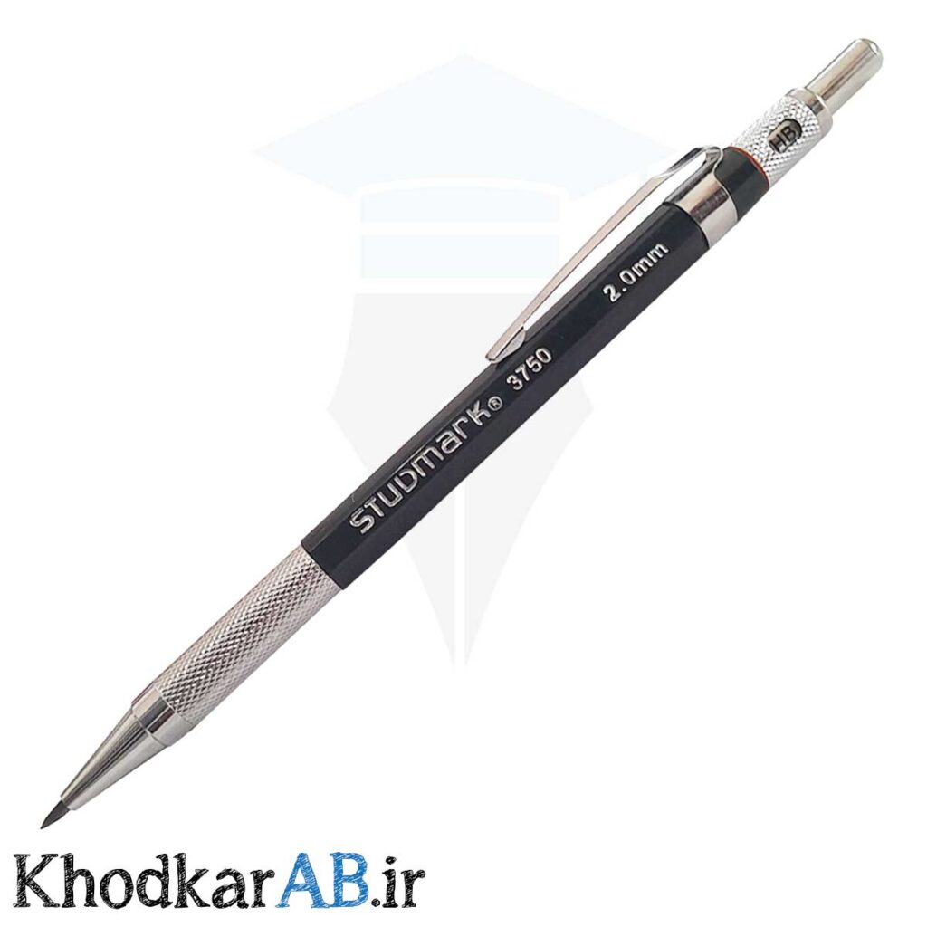 مدادنوکی-2-میلیمتری-تراش-دار--Studmark-کد-3750-مشکی