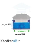 ابعاد پاکت سکه کادویی