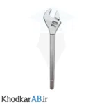رواننویس طرح آچار فرانسه رنگ نقره ای