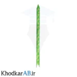 روبان گلشو بزرگ رنگ سبز