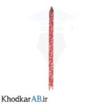 روبان گلشو بزرگ قرمز