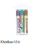 ماژیک وایت برد UNI رنگ فانتزی بسته 12 رنگ