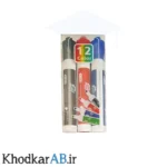 ماژیک وایت برد رنگ فانتزی بسته 12 رنگ