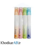 هایلایتر اکلیلی فانتزی مدل میوه ای بسته 4 رنگ