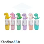 هایلایتر دایناسور فانتزی بسته 6 عددی