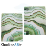 کلاسور فانتزی کارن طرح ماربل سبز