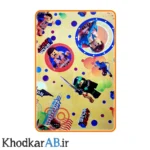 کاغذ کادو گلاسه طرح لگو ابعاد 50 در 70