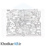 راهنمای ساخت پازل چوبی 3 بعدی هلیکوپتر کبری