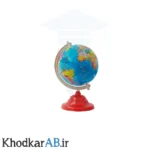 کره جغرافیایی سایز 10 پایه قرمز