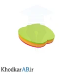 استیکی-نوت-طرحدار-مدل-سیب-100-برگ