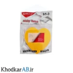 استیکی-نوت-طرحدار-مدل-قلب-چسبدار