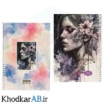 دفتر-زبان-50-برگ-3-خط-سیمی-70-گرم-جلد-طلقی-طرحدار-دخترانه