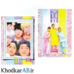 دفتر-نقاشی-ته-چسب50-برگ-70-گرم-فانتزی-طرح-بی-تی-اس