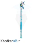 مداد-فشنگی-فانتزی-طرح-اسب-تک-شاخ-آبی
