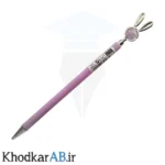 مدادنوکی-فانتزی-0.7-خرگوشی-الماس-دار-بنفش
