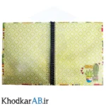 کلاسور-26-حلقه-فانتزی-کارن-جلد-سخت-با-یدک-100-برگ-طرح-کاکتوس
