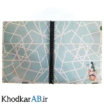 کلاسور-26-حلقه-فانتزی-کارن-جلد-سخت-با-یدک-100-برگ-طرح-گلدان-کاکتوس