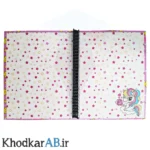 کلاسور-26-حلقه-فانتزی-کارن-جلد-سخت-با-یدک-100-برگ-طرح-یونیکورن