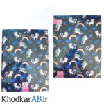 کلاسور-26-حلقه-فانتزی-کارن-جلد-سخت-با-یدک-100-برگ-و-دیوایدر-فانتزی-طرح-اسب-تکشاخ