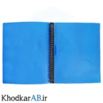 کلاسور-26-حلقه-پلاستیکی-آبی