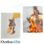 کلاسور-سامی-جلد-مقوایی-ضخیم-26-حلقه-پلاستیکی-با-یدک-100-برگ-و-دیوایدر-رنگی-طرح-گیتار