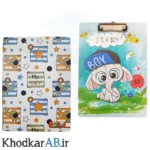 تخته-شاسی-فانتزی-چوبی-سایز-آ4-پویش-طرح-بچه-فیل