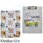 تخته-شاسی-فانتزی-چوبی-سایز-آ4-پویش-طرح-سافاری