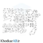راهنمای ساخت پازل چوبی 3 بعدی طرح موتور سیکلت