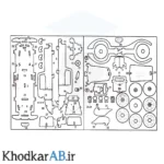 راهنمای ساخت پازل چوبی 3 بعدی ماشین کلاسیک