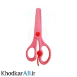 قیچی-پلاستیکی-مهد-کودک-رنگ-صورتی