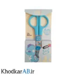 قیچی-کاردستی-فلزی-رنگ-آبی