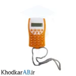 ماشین-حساب-دانش-آموزی-نارنجی-مدل-طناب-دار