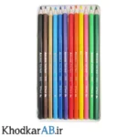 مداد-رنگی-12-رنگ-آدمیرال-جعبه-فلزی