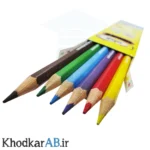 مداد-رنگی-6-رنگ-بلند-آریا