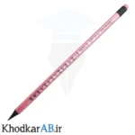 مداد-مشکی-ام-کیو-اچ-بی-زغالی-پاککندار-صورتی