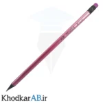 مداد-مشکی-ام-کیو-زغالی-پاککندار-صورتی