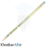مداد-مشکی-طلایی-M.Q-پاکن-دار-سبز