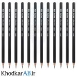 مداد-مشکی-فکتیس-بسته-12-عددی-ایرانی