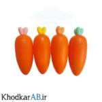 هایلایتر فانتزی هویجی بسته 4 تایی